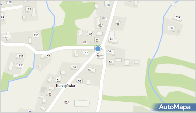 Woliczka, Woliczka, 56, mapa Woliczka