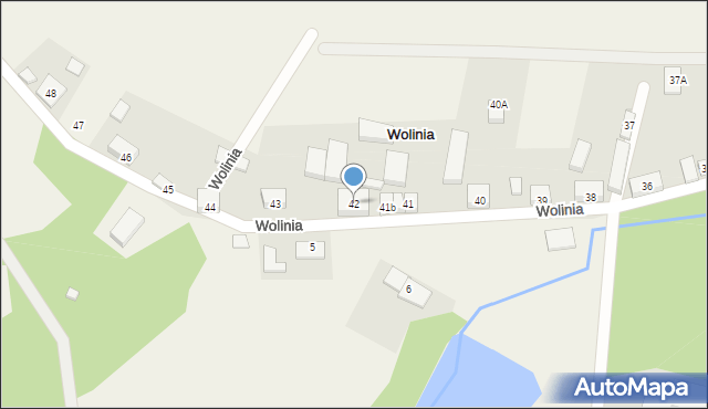 Wolinia, Wolinia, 42, mapa Wolinia