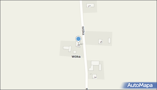 Wólka, Wólka, 16, mapa Wólka