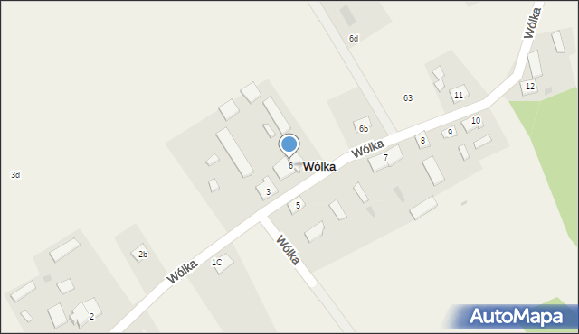 Wólka, Wólka, 6, mapa Wólka