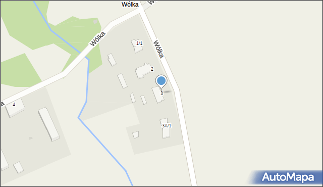 Wólka, Wólka, 3, mapa Wólka