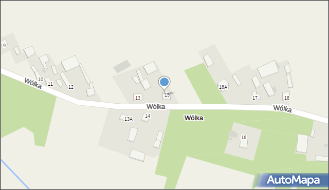 Wólka, Wólka, 15A, mapa Wólka