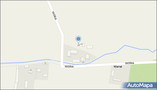 Wólka, Wólka, 24, mapa Wólka