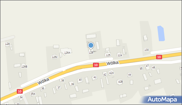 Wólka, Wólka, 126, mapa Wólka