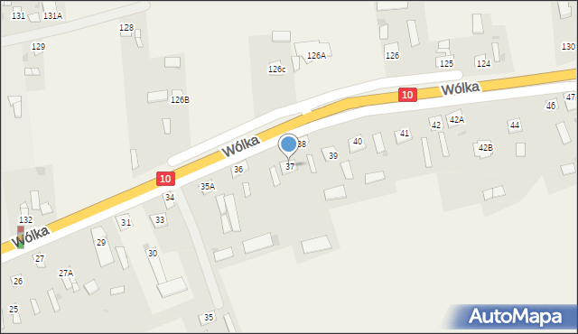 Wólka, Wólka, 37, mapa Wólka