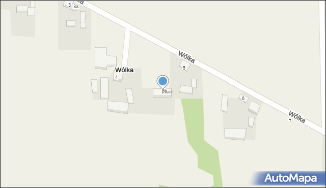 Wólka, Wólka, 5A, mapa Wólka