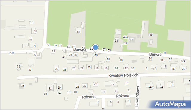 Wólka Abramowicka, Wólka Abramowicka, 150, mapa Wólka Abramowicka