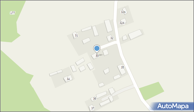 Wólka Abramowska, Wólka Abramowska, 33, mapa Wólka Abramowska