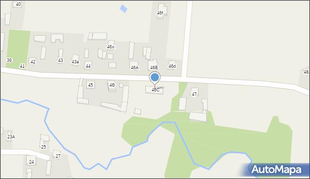 Wólka Czarnińska, Wólka Czarnińska, 46C, mapa Wólka Czarnińska