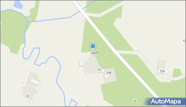 Wólka Czarnińska, Wólka Czarnińska, 50a, mapa Wólka Czarnińska