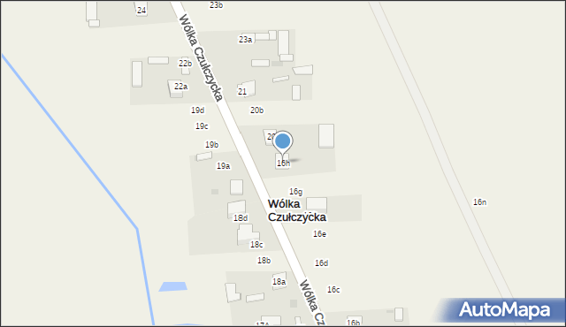 Wólka Czułczycka, Wólka Czułczycka, 16h, mapa Wólka Czułczycka