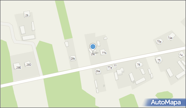 Wólka-Folwark, Wólka-Folwark, 29c, mapa Wólka-Folwark