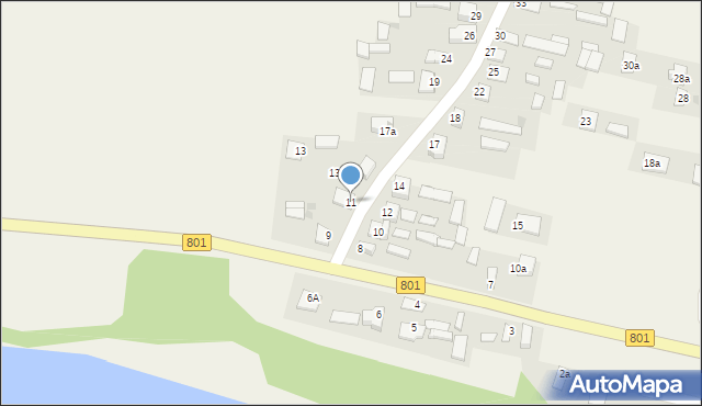 Wólka Gołębska, Wólka Gołębska, 11, mapa Wólka Gołębska