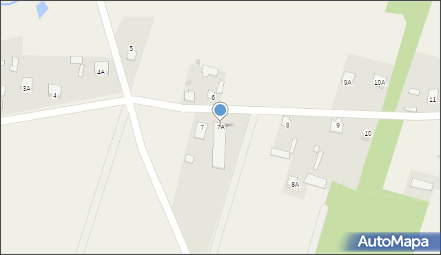 Wólka Grochowa, Wólka Grochowa, 7A, mapa Wólka Grochowa
