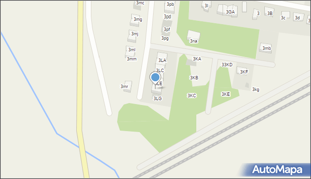 Wólka Grodziska, Wólka Grodziska, 3LF, mapa Wólka Grodziska