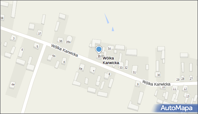 Wólka Karwicka, Wólka Karwicka, 35, mapa Wólka Karwicka