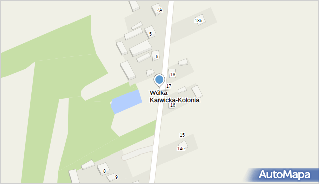 Wólka Karwicka-Kolonia, Wólka Karwicka-Kolonia, 7, mapa Wólka Karwicka-Kolonia