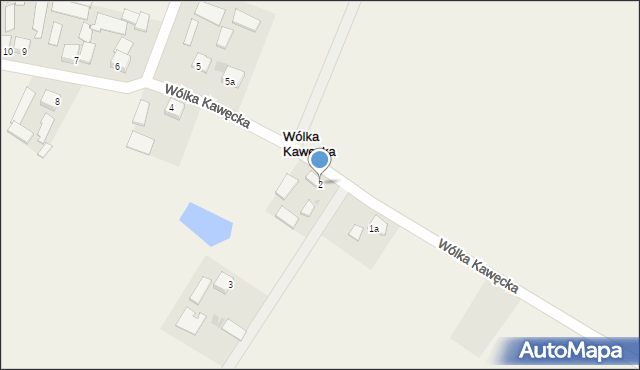 Wólka Kawęcka, Wólka Kawęcka, 2, mapa Wólka Kawęcka