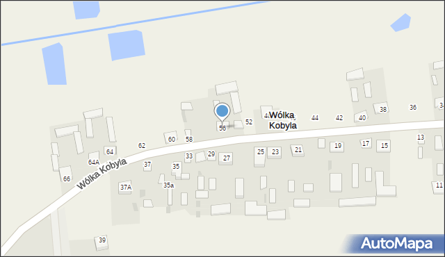 Wólka Kobyla, Wólka Kobyla, 56, mapa Wólka Kobyla