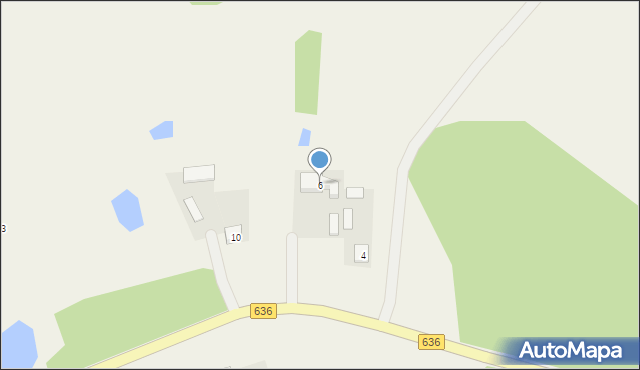 Wólka Kozłowska, Wólka Kozłowska, 6, mapa Wólka Kozłowska