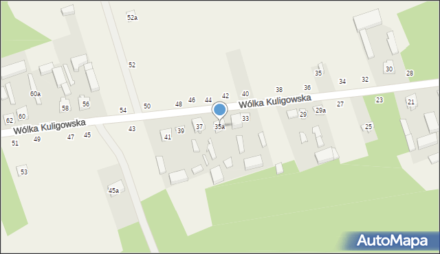 Wólka Kuligowska, Wólka Kuligowska, 35a, mapa Wólka Kuligowska