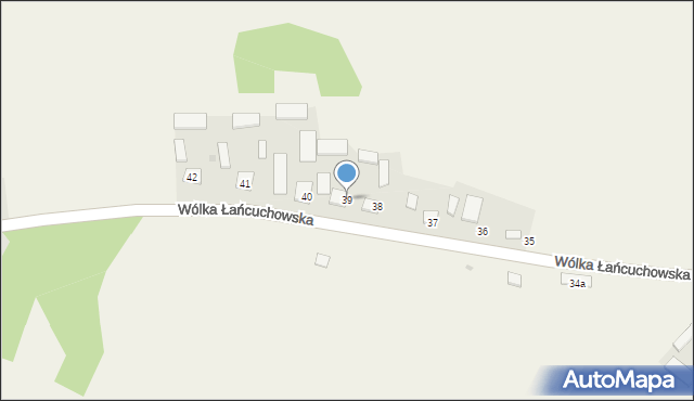 Wólka Łańcuchowska, Wólka Łańcuchowska, 39, mapa Wólka Łańcuchowska