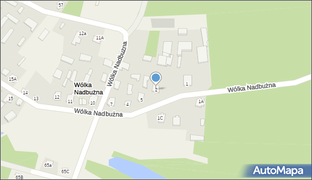 Wólka Nadbużna, Wólka Nadbużna, 2, mapa Wólka Nadbużna