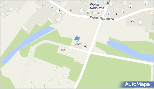 Wólka Nadbużna, Wólka Nadbużna, 65a, mapa Wólka Nadbużna