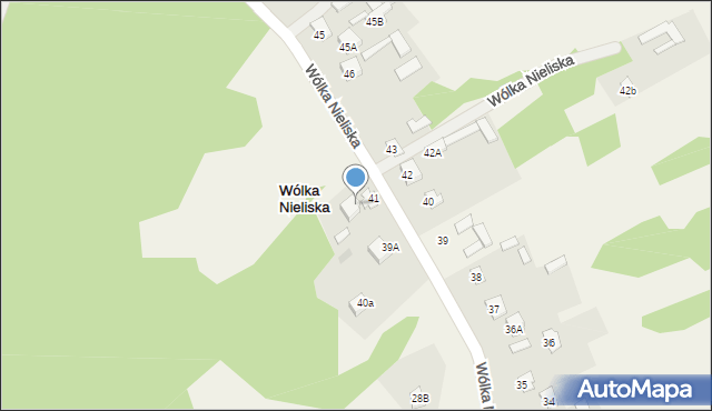 Wólka Nieliska, Wólka Nieliska, 41A, mapa Wólka Nieliska