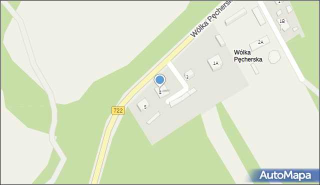 Wólka Pęcherska, Wólka Pęcherska, 4, mapa Wólka Pęcherska