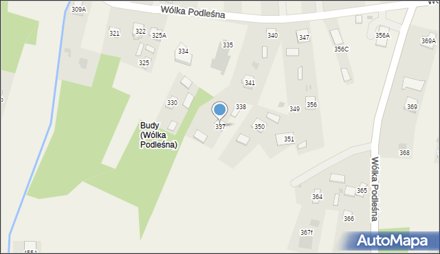 Wólka Podleśna, Wólka Podleśna, 337, mapa Wólka Podleśna