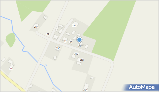 Wólka Pokłonna, Wólka Pokłonna, 36D, mapa Wólka Pokłonna