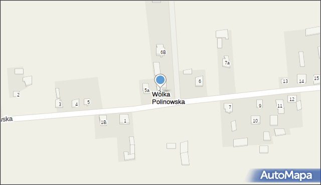 Wólka Polinowska, Wólka Polinowska, 6a, mapa Wólka Polinowska