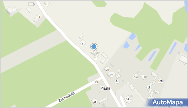 Wólka Poznańska, Wólka Poznańska, 2A, mapa Wólka Poznańska