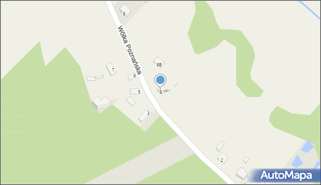 Wólka Poznańska, Wólka Poznańska, 4, mapa Wólka Poznańska