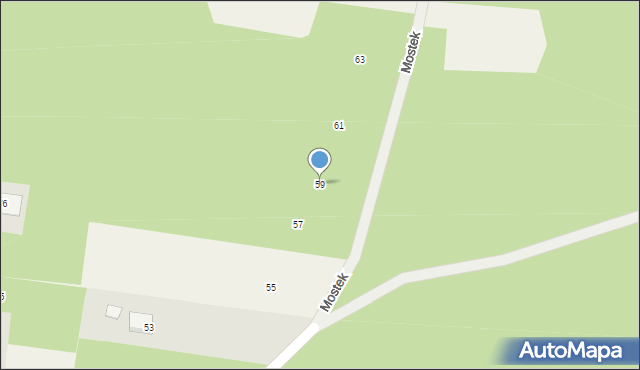 Wólka-Przedmieście, Wólka-Przedmieście, 59, mapa Wólka-Przedmieście