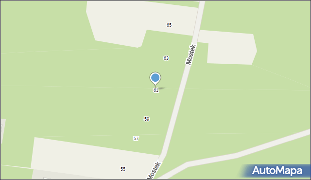 Wólka-Przedmieście, Wólka-Przedmieście, 61, mapa Wólka-Przedmieście