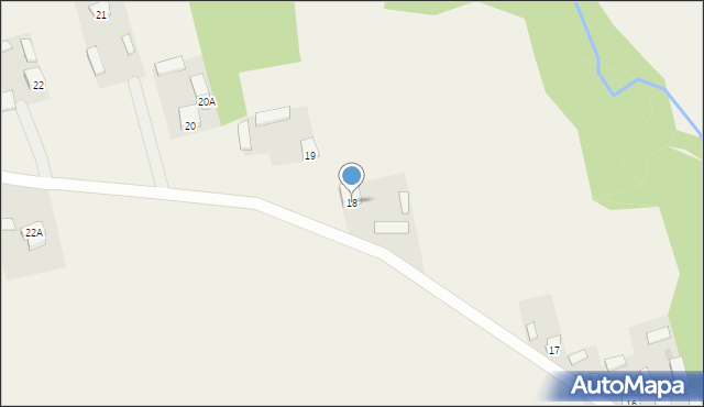 Wólka Przybójewska, Wólka Przybójewska, 18, mapa Wólka Przybójewska