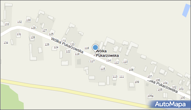 Wólka Pukarzowska, Wólka Pukarzowska, 116, mapa Wólka Pukarzowska