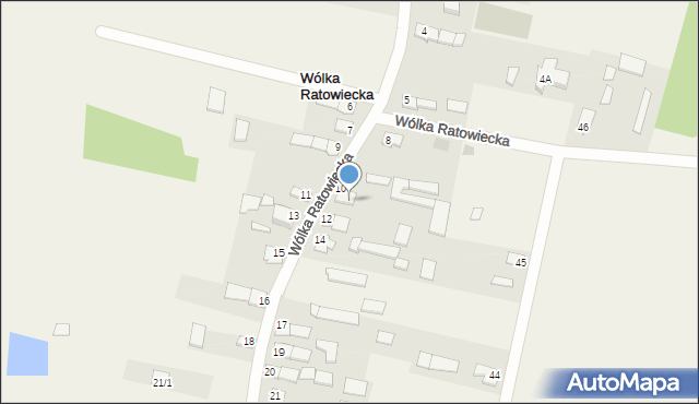 Wólka Ratowiecka, Wólka Ratowiecka, 10A, mapa Wólka Ratowiecka