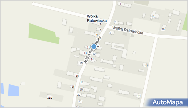 Wólka Ratowiecka, Wólka Ratowiecka, 12, mapa Wólka Ratowiecka