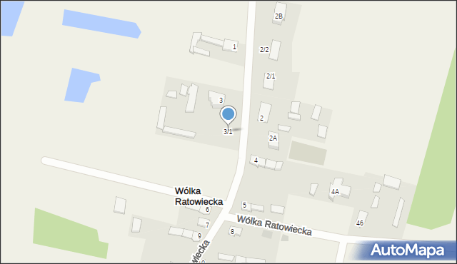 Wólka Ratowiecka, Wólka Ratowiecka, 3/1, mapa Wólka Ratowiecka