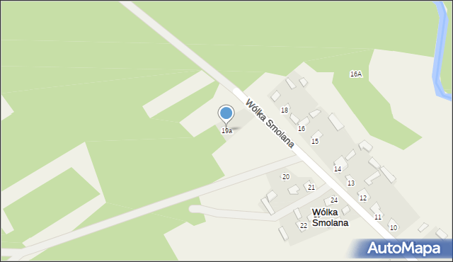 Wólka Smolana, Wólka Smolana, 19a, mapa Wólka Smolana