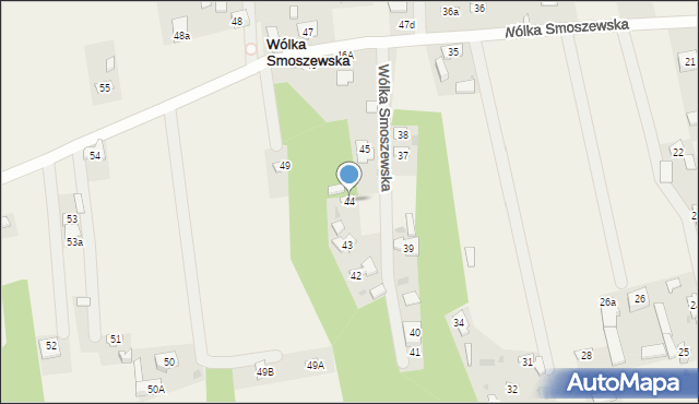 Wólka Smoszewska, Wólka Smoszewska, 44, mapa Wólka Smoszewska