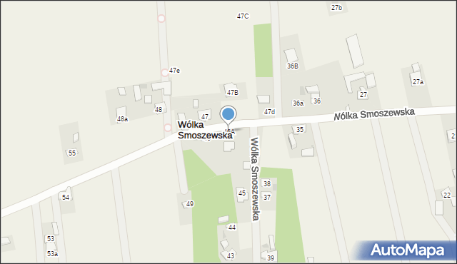 Wólka Smoszewska, Wólka Smoszewska, 46A, mapa Wólka Smoszewska