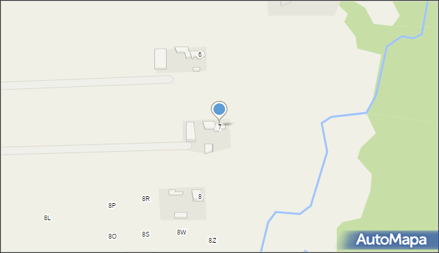Wólka Strobowska, Wólka Strobowska, 7, mapa Wólka Strobowska