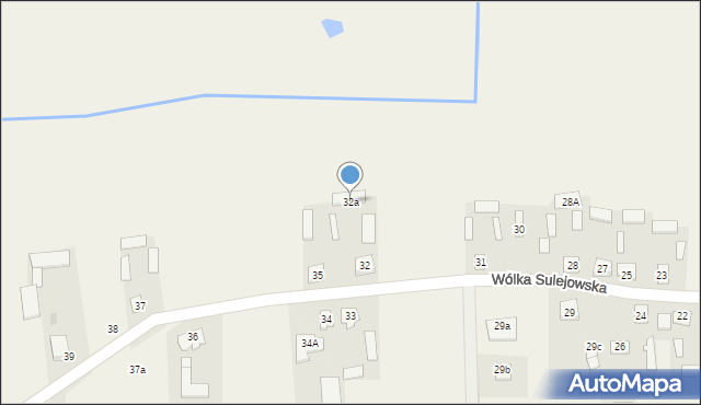 Wólka Sulejowska, Wólka Sulejowska, 32a, mapa Wólka Sulejowska