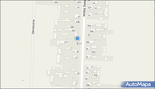 Wólka Świątkowa, Wólka Świątkowa, 37, mapa Wólka Świątkowa