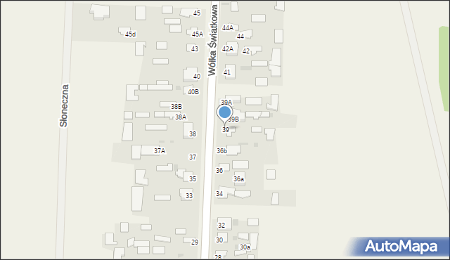Wólka Świątkowa, Wólka Świątkowa, 39, mapa Wólka Świątkowa