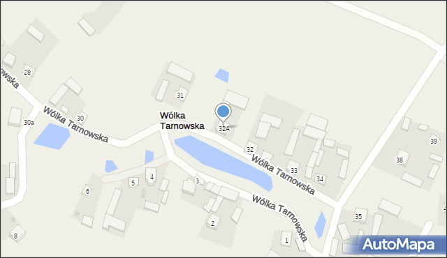 Wólka Tarnowska, Wólka Tarnowska, 32A, mapa Wólka Tarnowska